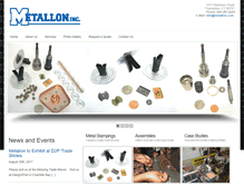 Tablet Screenshot of metallon.com